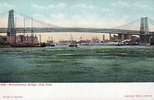 NEW YORK CITY - Williamsburg Bridge Postcard - udb (pre 1908) picture