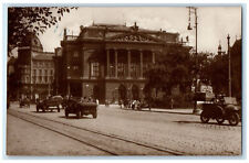 c1920's National Theatre Budapest Hungary Unposted Antique RPPC Photo Postcard picture