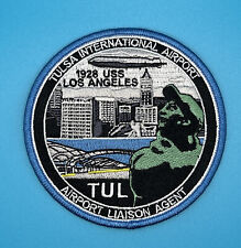 MR ALE Patch Tulsa Int'l Airport~Airport Liaison Agent USS Los Angeles P107 picture