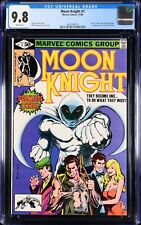 Moon Knight #1 CGC 9.8 Marvel Comics 1980 Origin 1st Bushman Moench Sienkiewicz picture