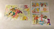 Bunny #7 original art color guides QUEEN OF IN-CROWD 1969 Band Splash picture
