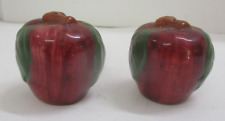 Pair of Vintage Apple Salt and Pepper Shakers picture
