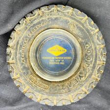 Old Vintage Bedford IN Indiana Advertising Goodyear Tires Cigarette Ashtray Tire picture