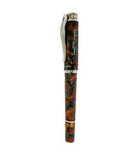 Montegrappa ISICHRIA Icons Hemingway Novel Rollerball Pen Amber Grey picture