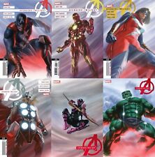 AVENGERS TWILIGHT 1 2 3RD 3 4 2ND 5 6 1ST ALEX ROSS SET NM picture