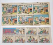 SUNDAY COMICS, (9) Garfield 1984-1990 Most at 13.5