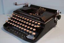 Vintage  Erika Model 9 portable typewriter w/Case from 1952 Made in Germany picture