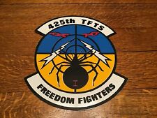Rare Vintage USAF 425th TFTS Freedom Fighters Squadron 10