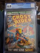 Marvel Spotlight #7 CGC 6.0 CR/OW  Pages -  3rd appearance of Ghost Rider Fine picture
