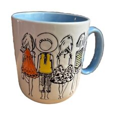Mainstays Coffee Mugs Best Friends Embossed 5 Little Girls picture