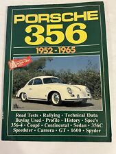 Porsche 356 1952-1956 Brookland Books Soft Cover VTG Classic Automobile picture