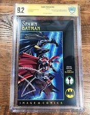 Image Comics SPAWN BATMAN CBCS Graded 9.2 Frank Miller Verified Signtaure picture