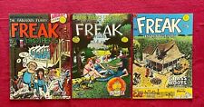 THE FABULOUS FURRY FREAK BROTHERS - 3 COMICS - 1971 - 1980 & 1988 picture