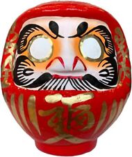 Daruma 150mm 15cm Japanese Tumbling Doll Dharma Lucky No.3 Red From Japan picture