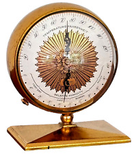 Wittnauer Longines Swiss Art Deco Desk Orb Ball Weather Station Thermometer Vtg picture