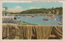 Annisquam Bridge and Harbor Annisquam Massachusetts Postcard picture