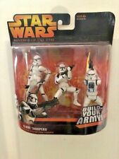 Star Wars Revenge of the Sith Episode III Clone Troopers 3-Pack Build Army picture