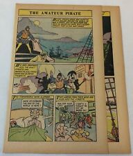 1959 three page cartoon story ~ FRANCIS DRAKE THE AMATEUR PIRATE picture