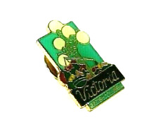Victoria British Columbia Lapel Hat Pin Enamel Collectible Souvenir Canada picture