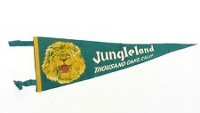 Jungleland USA Thousand Oaks Zoo Amusement Park Los Angeles Souvenir Pennant picture