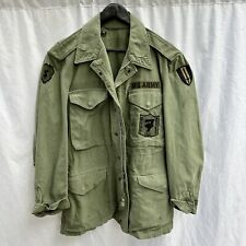 Vietnam War M51 Field Jacket 25th Infantry Div Theatre Made Patches picture