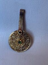 Rare Ancient Antique Pendant Arabic Islamic Berber Coin Silver Amulet Authentic picture