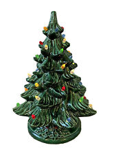 Vintage Howell’s Mold Ceramic Christmas Tree, 16 in, Lights Up. READ picture