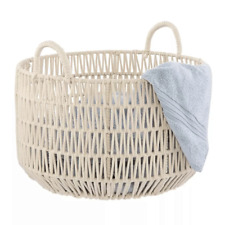 Luna Basket Natural woven basket  laundry basket | Freeshiping | New picture