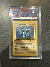 1999 - 2000 Base 1st Edition Machamp 8/102 - ACE Graded 4 picture