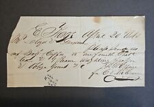 1840 Hollidaysburgh PA Request For Coffee & Tea Sent to Forge picture