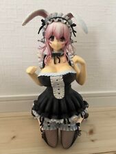 NITRO SUPER SONIC Super Sonico Bunny Ver 1/4 PVC figure FREEing from Japan picture