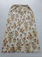 Antique Kashmiri Floral Crewelwork Hand Embroidered Curtain 223x126cm picture