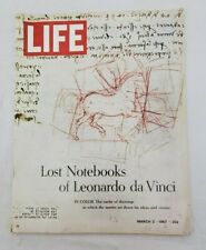 VINTAGE LIFE ~ Magazine ~ Leonardo's Lost Notebooks - March 3,1967 - Vol.62 No.9 picture