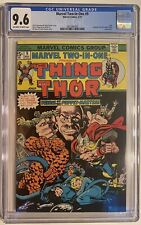 Marvel Two-In-One #9 CGC 9.6 (1975) Thing & Thor Vs. Puppet Master picture