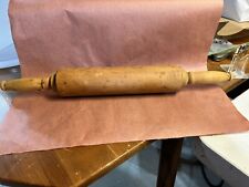 Vintage Wooden Rolling Pin 19” picture