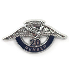 AOPA Aircraft Owners and Pilots Association 20 Year Member Lapel Pin Aviation picture