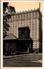 PARKER HOUSE, BOSTON, KING'S CHAPEL IN FOREGROUND-c. 1942-WB POSTCARD        422 picture