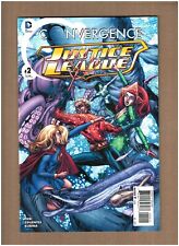 Convergence: Justice League #2 DC Comics 2015 Aquaman Mera NM- 9.2 picture