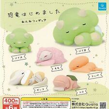 dinosaur Nenne Figure Mascot Capsule Toy 6 Types Full Comp Set Gacha New Japan picture