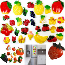 3 Pack Refrigerator Magnets Fruits Vegetables Magnet For Your Fridge 30 Pc Set picture