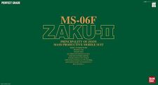 Bandai Mobile Suit Gundam Green MS-06F Zaku II PG 1/60 Model Kit USA Seller picture