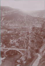 France, Gorges du Tarn Causses, Pont de Saint-Chély-du-Tarn Vintage print, pull picture