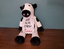 Chick-fil-a Jumbo BIG Large 33 Inch Plush Eat More Chicken Cow Store Display picture