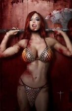 🔥🗡️ RED SONJA EMPIRE OF THE DAMNED 1 JAY FERGUSON Virgin Variant A LTD 500 picture