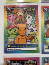 MINT. Digimon Complete Set “Exclusive Preview Animated Tv Series” 34/34 MINTY picture