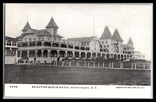 Vintage Rare Postcard Undivided Brighton Beach Hotel, Coney Island,  NY Unposted picture