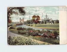Postcard View in Bushnell Park Hartford Connecticut USA picture