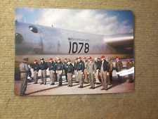 Vintage 1956 USAF B-36 Crew Color  Photo Aircraft Number 1078 picture