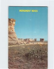Postcard Monument Rocks near Oakley Kansas USA picture