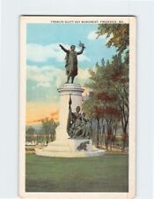 Postcard Francis Scott Key Monument Frederick Maryland USA picture